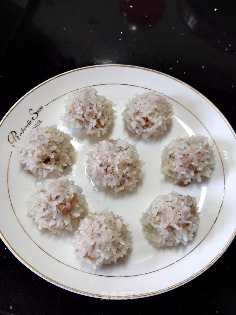 Glutinous Rice Meatballs recipe