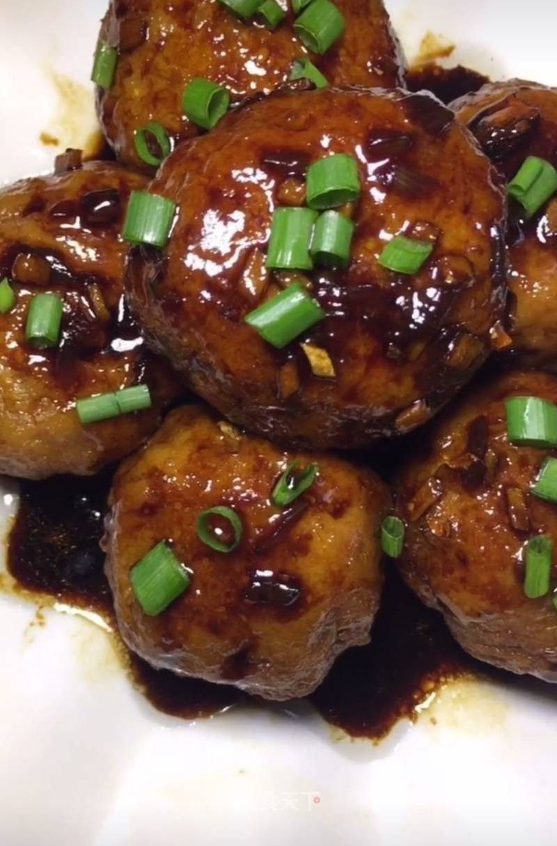 Braised Tofu Meatballs recipe