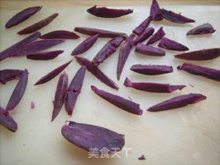 Roasted Purple French Fries recipe