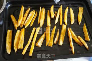 #aca烤明星大赛#roasted French Fries recipe