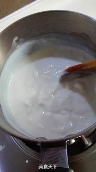 Coconut Milk Cold Cake recipe