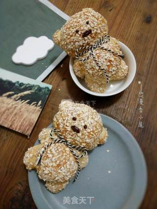 #aca烤明星大赛#bear Baby Bread recipe