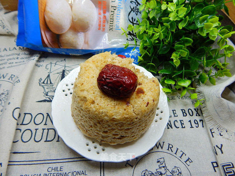 Whole Wheat Red Date Hair Cake recipe