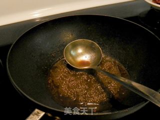 Beef with Enoki Mushroom and Red Wine recipe