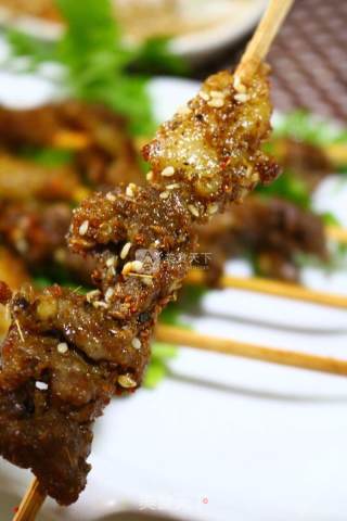#aca烤明星大赛# Lamb Skewers Up recipe