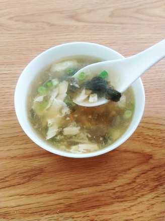 Seaweed Tofu Soup recipe