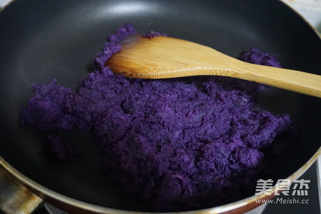 Purple Sweet Potato Crystal Cake recipe