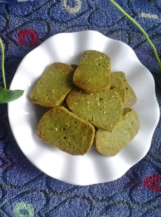 Almond Matcha Cookies recipe