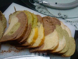 Three-color Toast recipe