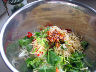 Cold Cabbage Tofu Skin recipe