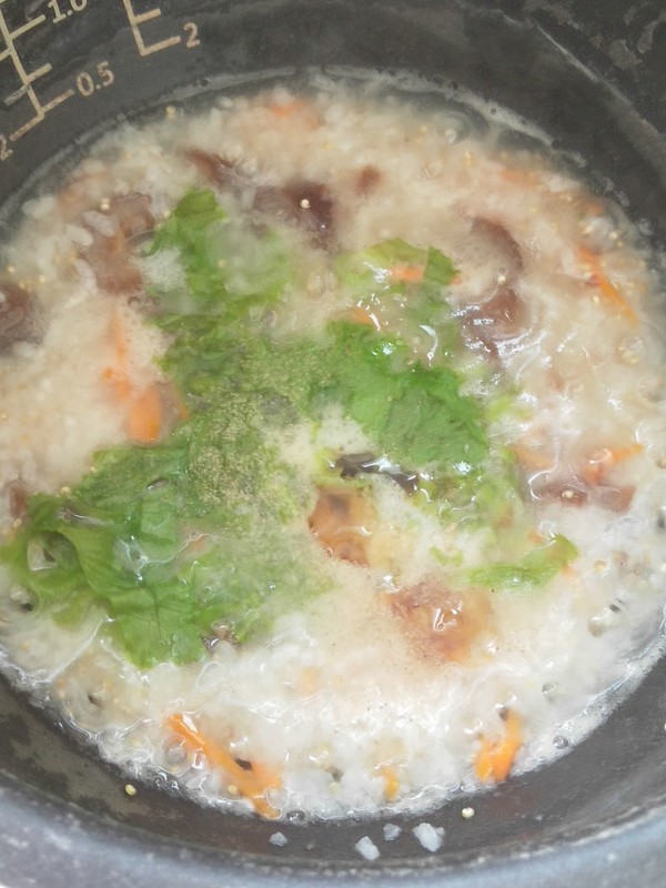 Sea Cucumber Quinoa Porridge recipe