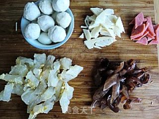 【su Cai】---stewed San Xian recipe