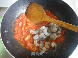 Loofah Tomato Shrimp recipe