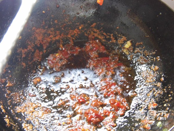 Cilantro Meatballs in Red Soup recipe