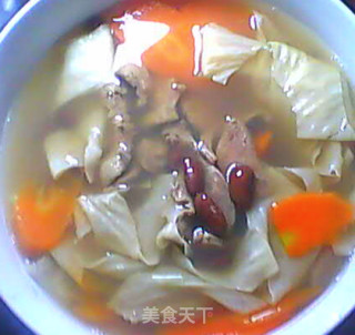 Winter Fresh Soup-red Bean and Pork Liver Soup recipe