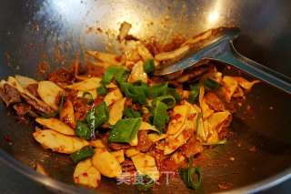 Stir-fried Pleurotus Eryngii with Beef recipe