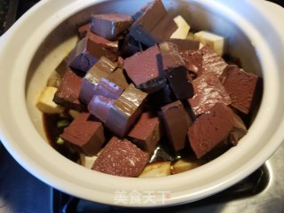 Duck Blood Roasted Tofu recipe