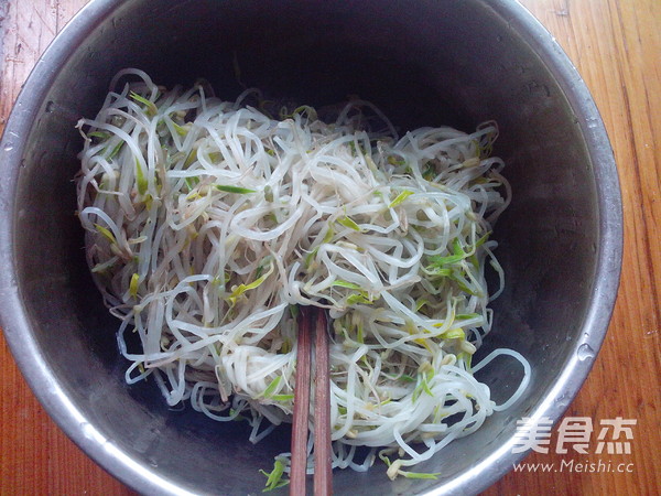 Cold Mung Bean Sprouts recipe