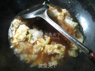 Boiled Vermicelli with Egg White Dish recipe