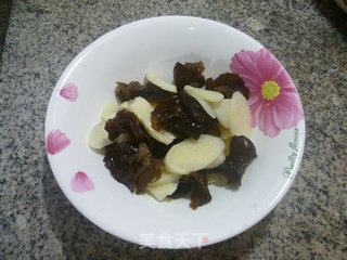 Black Fungus Mixed with Rice White recipe