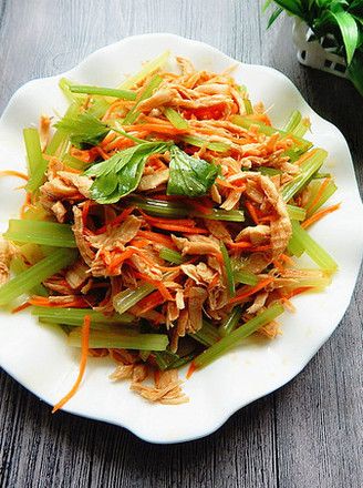 Shredded Chicken with Cress recipe