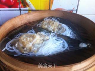 Steamed Scallops with Garlic Vermicelli recipe