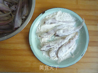 Fried Saury recipe