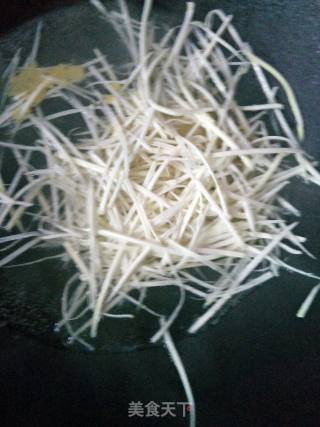 Bamboo Shoots Mixed with Bean Curd recipe