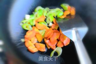Fried Potatoes with Carrots recipe