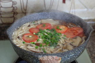 Mushroom Noodle Soup recipe