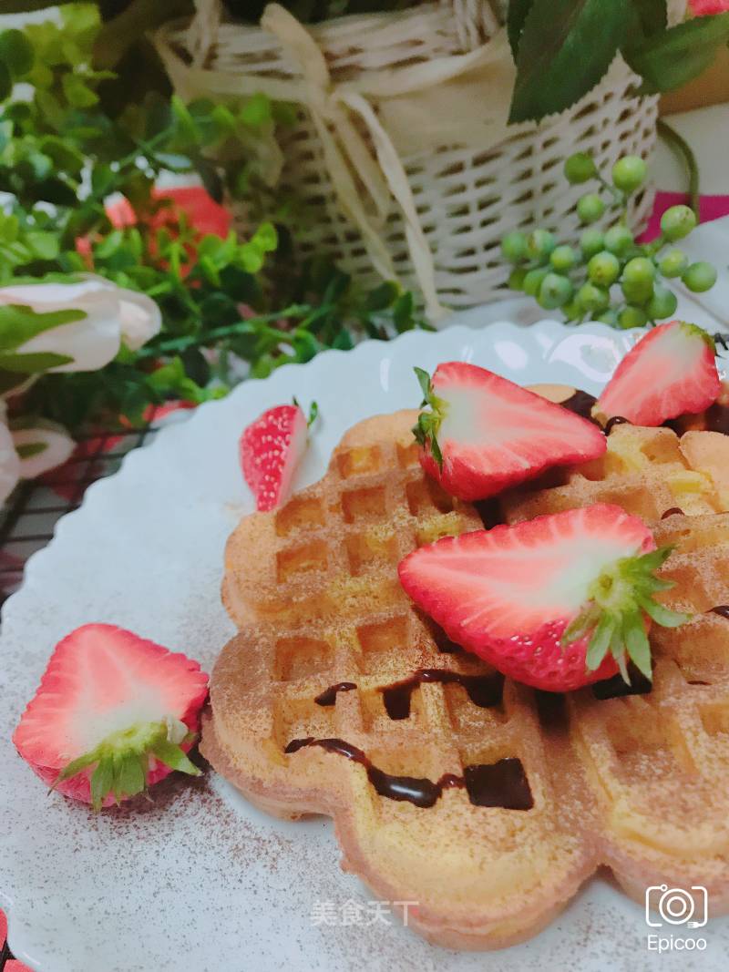 Strawberry Waffles recipe