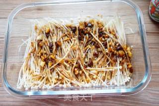 Microwave Enoki Mushroom recipe