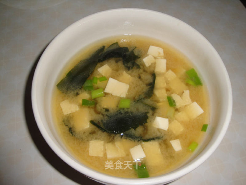 Miso Tofu Soup recipe