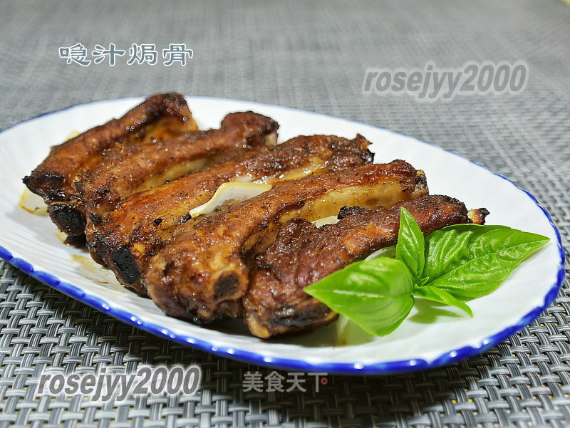 Baked Pork Ribs in Sauce--home-cooked Dishes