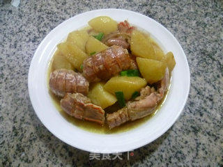 Curry Potato Mantis Shrimp recipe