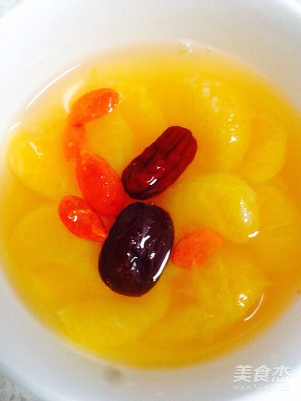 Orange, Red Date, Wolfberry Soup recipe