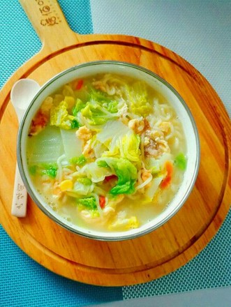 Cabbage Instant Noodles recipe
