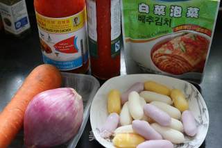 Spicy Cabbage and Zhixin Rice Cake recipe