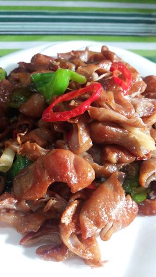 #trust of Beauty#stir-fried Pork Intestines recipe