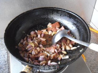 Stir-fried Bacon with Shallots recipe