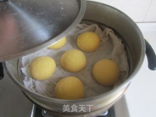 Taro Pumpkin Buns recipe