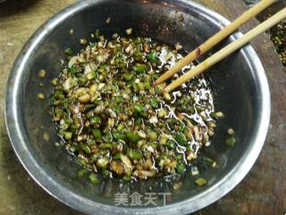 Green Pepper Mixed with Preserved Egg recipe