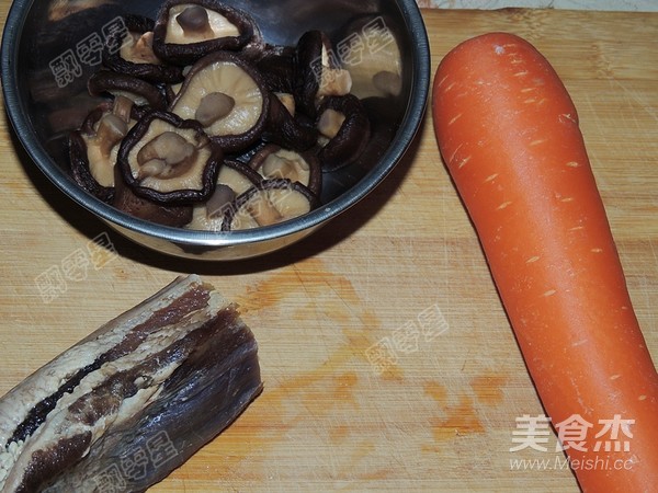 Bacon and Shiitake Mushroom Braised Rice recipe