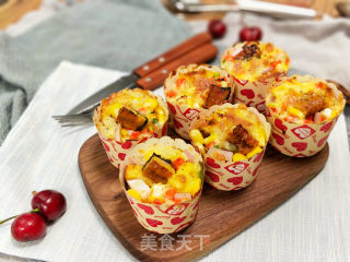 Salty Grilled Eel Muffin recipe