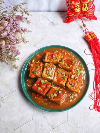 Stuffed Tofu with Minced Meat recipe