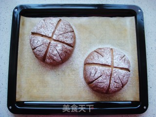 Cocoa Whole Wheat Ou Bun recipe