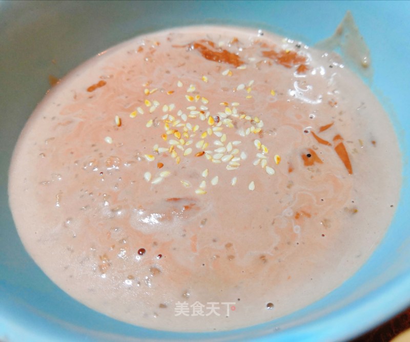 Kuaishou Breakfast の Chocolate Milk Oatmeal recipe