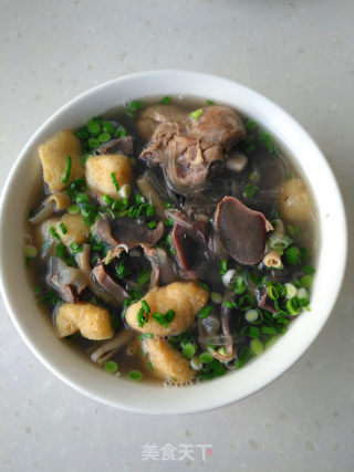 Duck Mixed Vermicelli Soup recipe