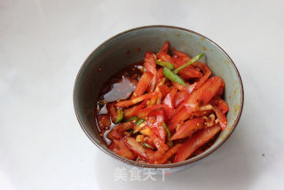 Sour and Refreshing Enough to Have A Taste-vegetable Cold Noodle recipe