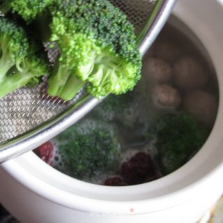 Wheat Date Licorice Meatball Soup recipe